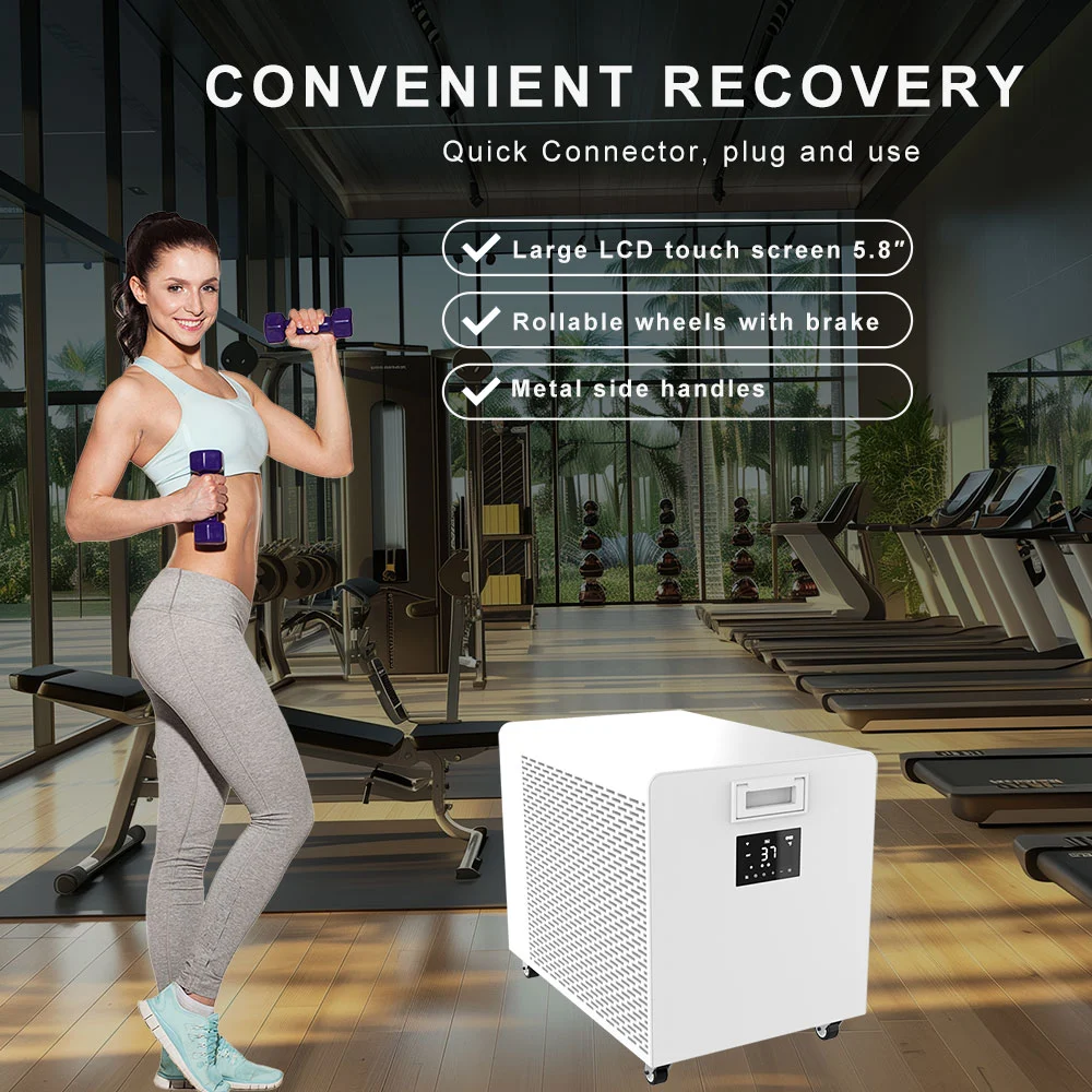 Cold Plunge Chiller With Filter Pump For Recovery