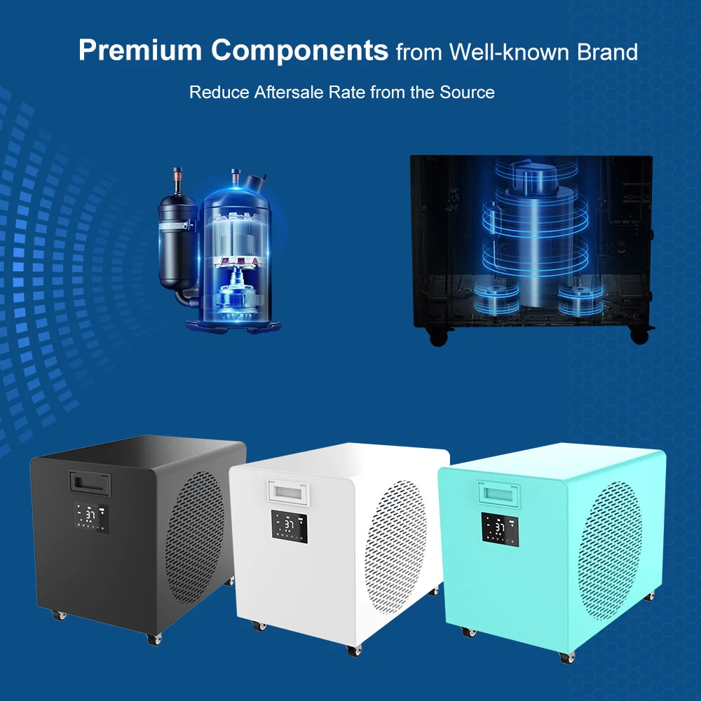 Cold Plunge Chiller With Filter Pump For Recovery